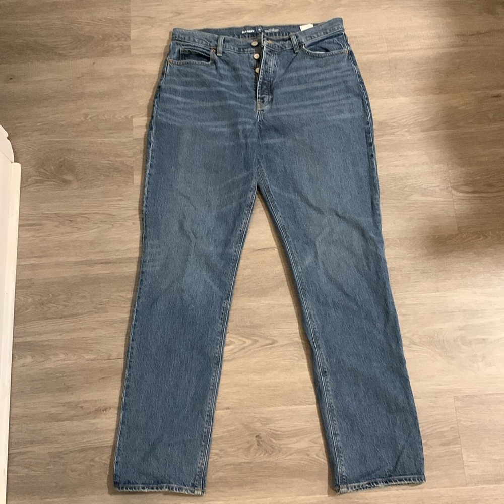 Old navy straight tall jeans size 10
